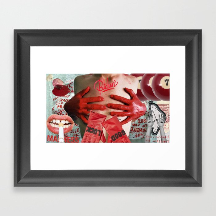 bitchin Framed Art Print