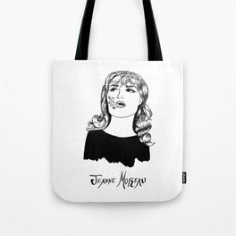 Jeanne Moreau Portrait Tote Bag