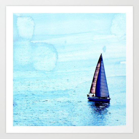 Sailing Art Print