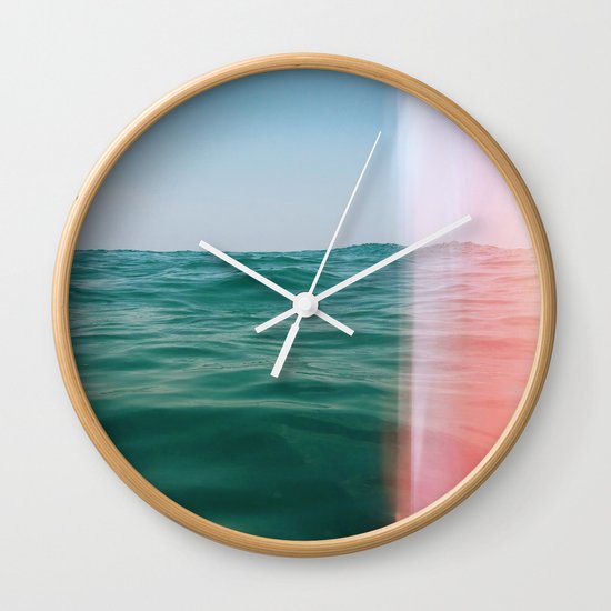 Whisper of Waves Wall Clock