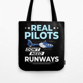 Helicopter Rc Remote Control Pilot Tote Bag