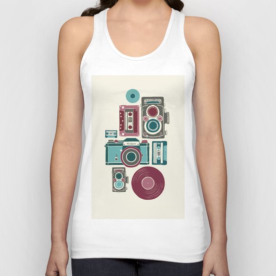 AnalogZine. Unisex Tank Top