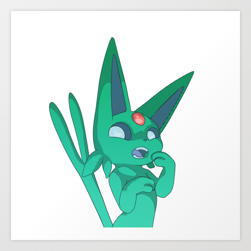 Fearful Espeon Shiny Art Print By Mochagalaxie Society6 Table of contents (alphabetically by app name). fearful espeon shiny art print by mochagalaxie