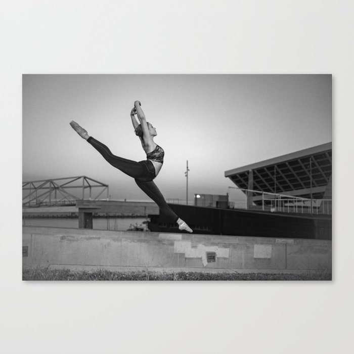 Urban ballerina LXI Canvas Print