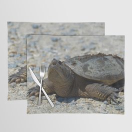 Snapping Turtle Animal Reptile / Wildlife Photograph Placemat