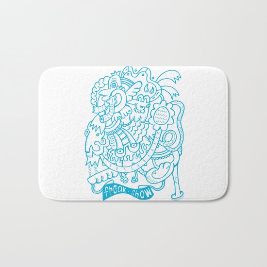 Freak Show Bath Mat