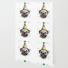 Pugs Wallpaper For Any Decor Style Society6