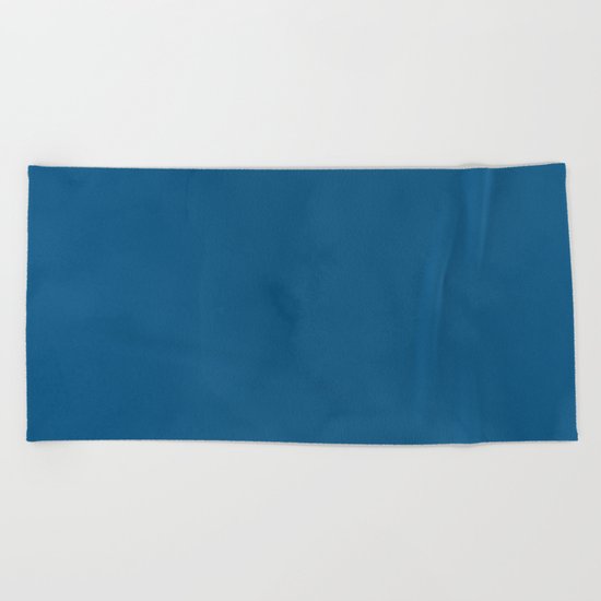 Saltwater Taffy Teal Watercolor Beach Towel