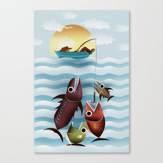 No Time to Relax Canvas Print