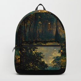 Walking through the fairy forest Backpack