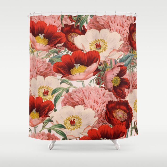 Vintage Garden #society6 Shower Curtain by Wheimay | Society6