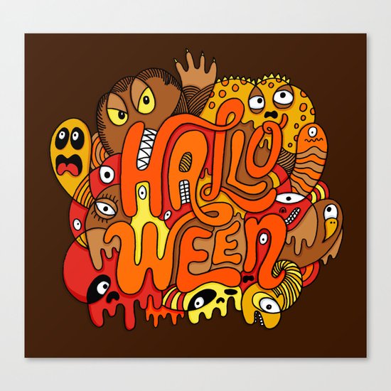 Happy Halloween! Canvas Print