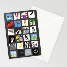 Music album collection Stationery Cards