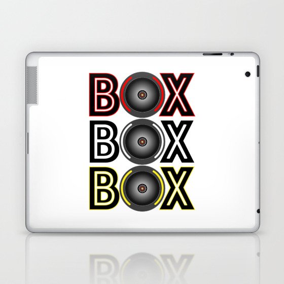 BOX BOX BOX radio call Laptop & iPad Skin