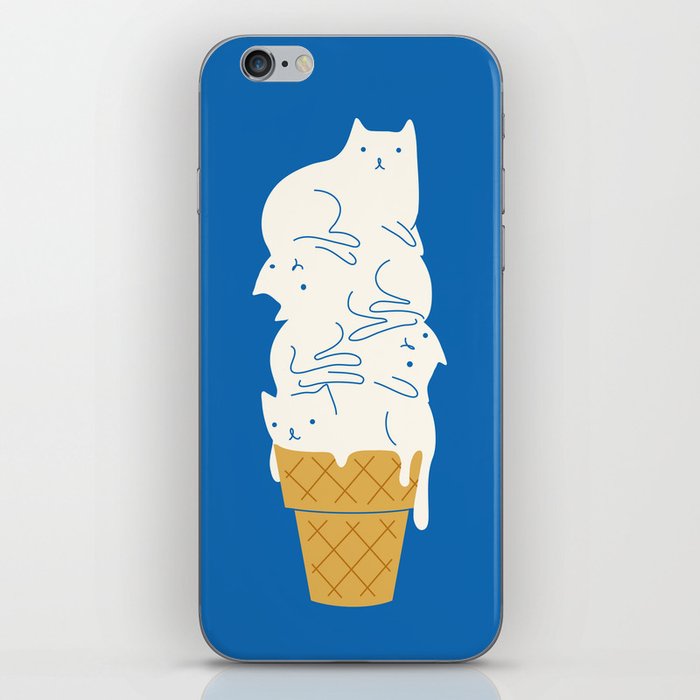 Cats Ice Cream iPhone Skin