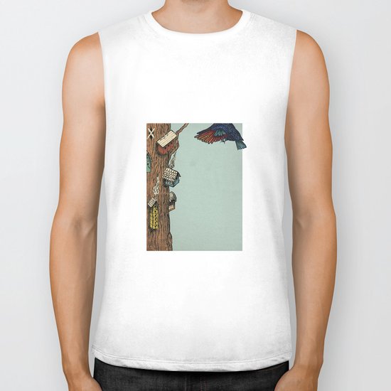 Bird House Biker Tank