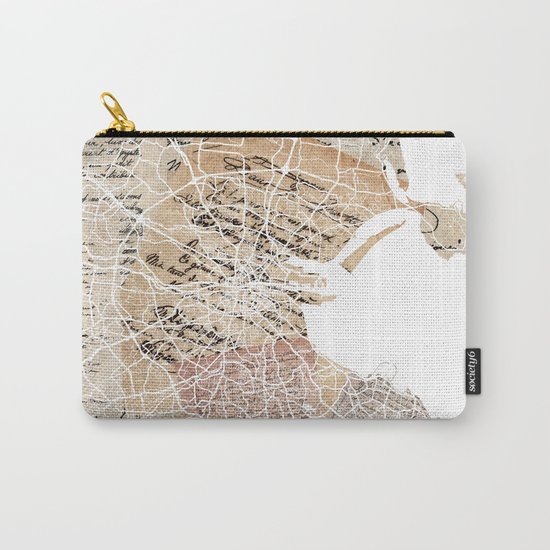 Dublin map Carry-All Pouch