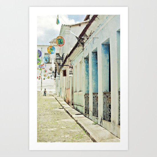 Salvador noon Art Print