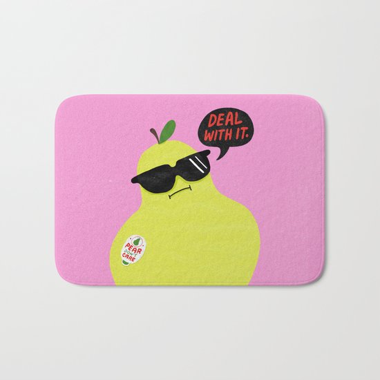 Pear Don't Care Bath Mat