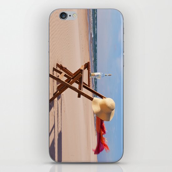 Windy Beach Day iPhone & iPod Skin