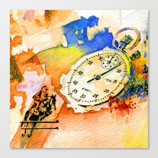 Riders Canvas Print