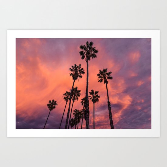 tropical vibes Art Print