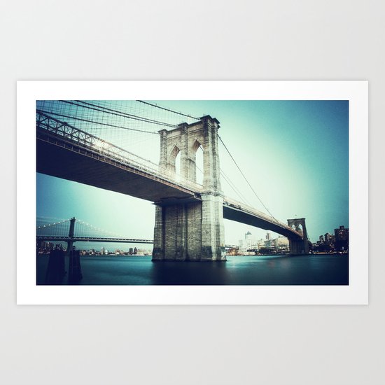 Brooklyn Bridge Art Print