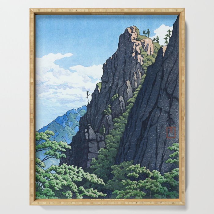 Samburam Rock, Kumgang Mountain By Kawase Hasui - Vintage