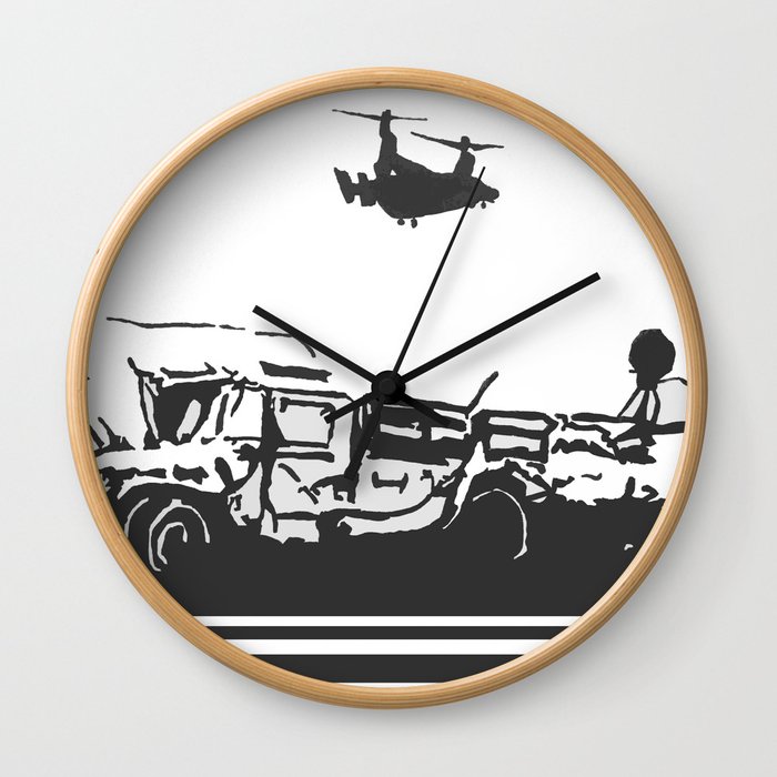 Tactical Field Exercise Wall Clock