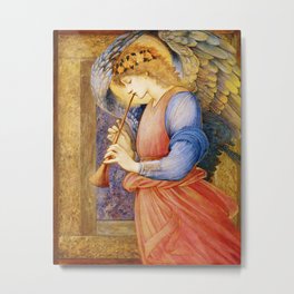 Angel Gabriel Antique Spiritual art Metal Print