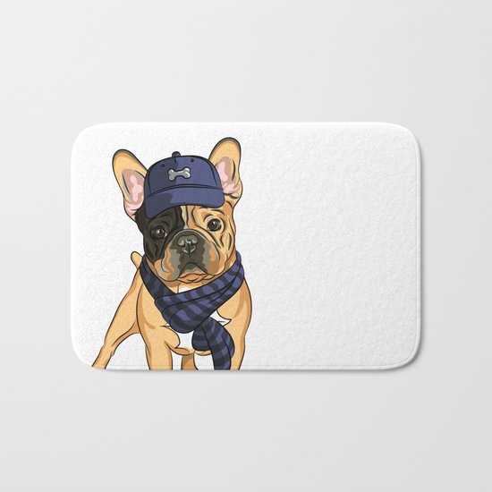 Cute puppy Bath Mat