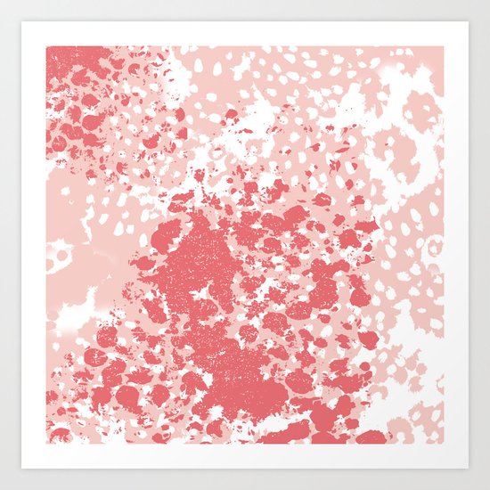 Brooke - abstract painting minimal modern art print home decor must haves Art Print