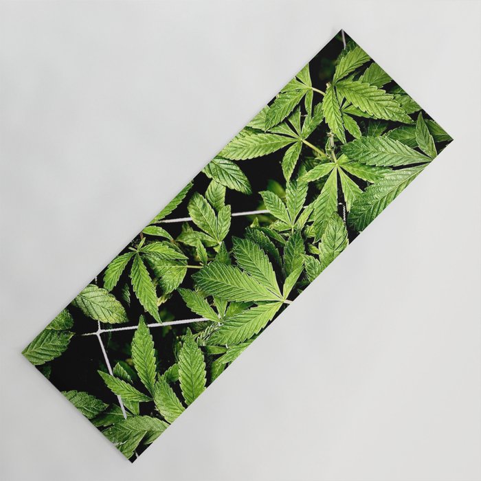 Cannabis Netted Yoga Mat