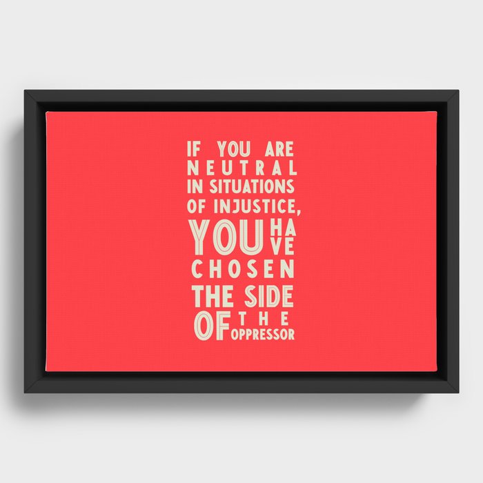 Framed Canvas