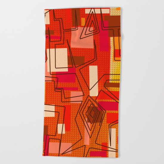 The Hat Dance Beach Towel