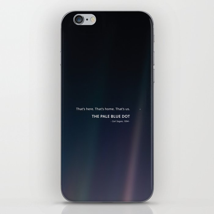 The Pale Blue Dot  iPhone Skin