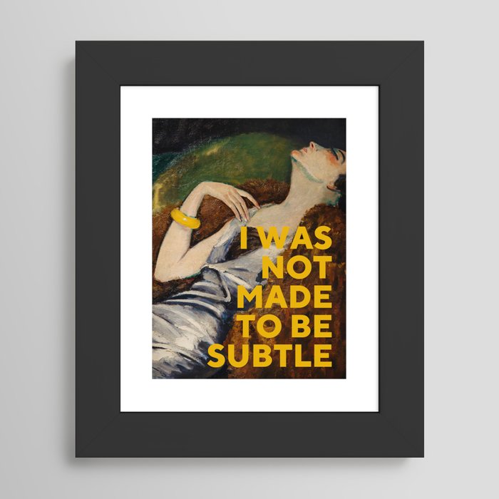 Framed Art Print
