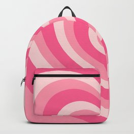 Hypnotic Pink Hearts Backpack
