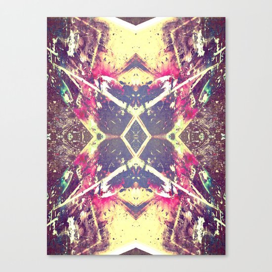 Paint Splatter Canvas Print