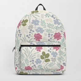 Floral Garden Pattern Backpack