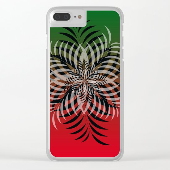 color leaf 2 Clear iPhone Case