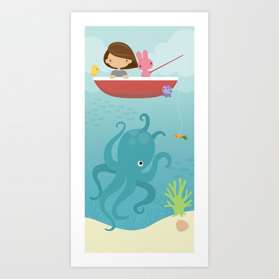 Beneath Art Print