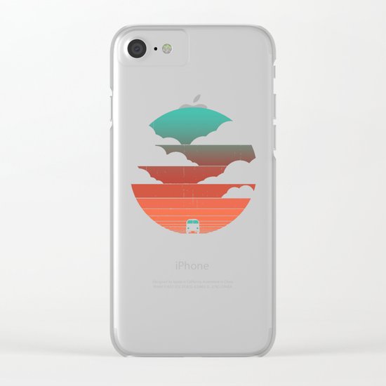 Go West Clear iPhone Case