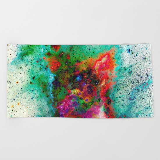 Everything is nothing 8 (therefore it was beautiful) Beach Towel