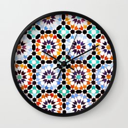 Oriental pattern Wall Clock