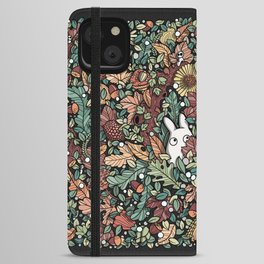 Chibi fall leaves iPhone Wallet Case