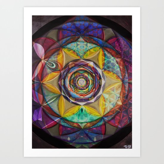 Micro-Macrocosm Art Print