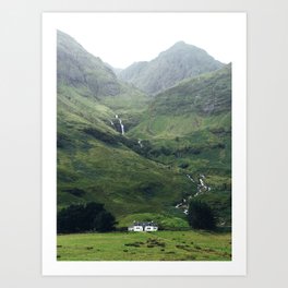 scotland landscape Art Print