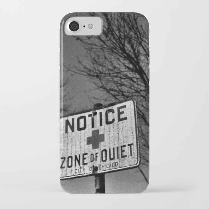 Quiet Zone iPhone Case