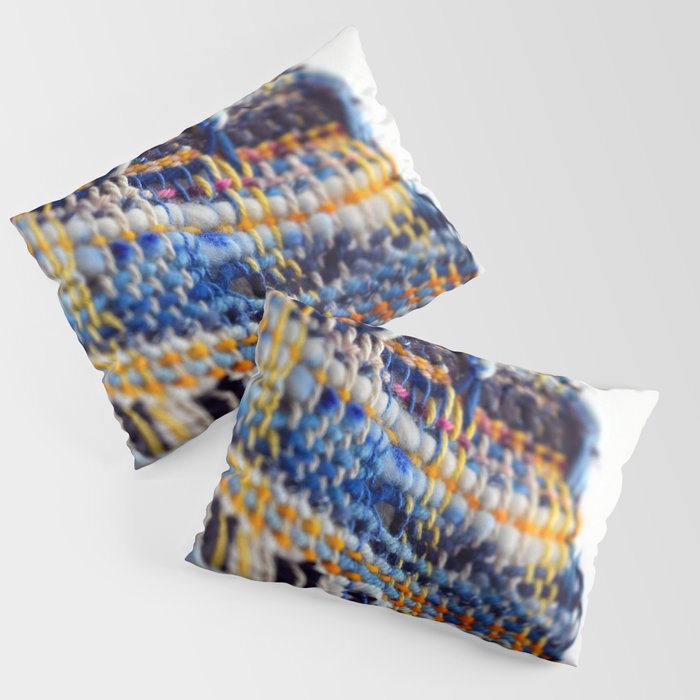 Cycladic Sea Sun (Weaving Detail) Pillow Sham